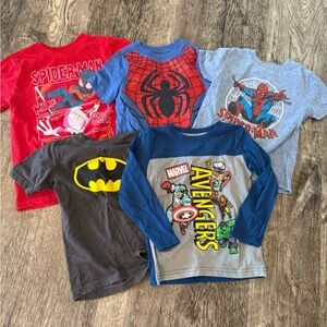 Marvel Superhero Kids Set - Red, Blue, Gray